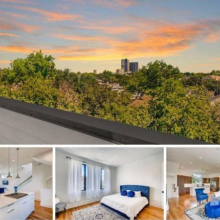 4 Story Home Mins To Downtown Houston With City Views Exterior photo